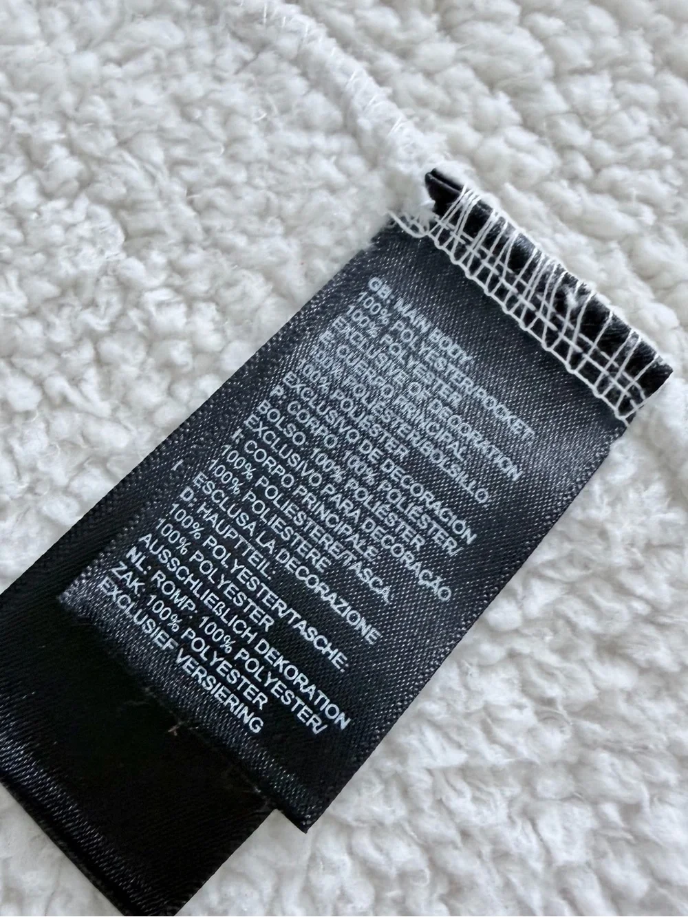 The North Face white extra see